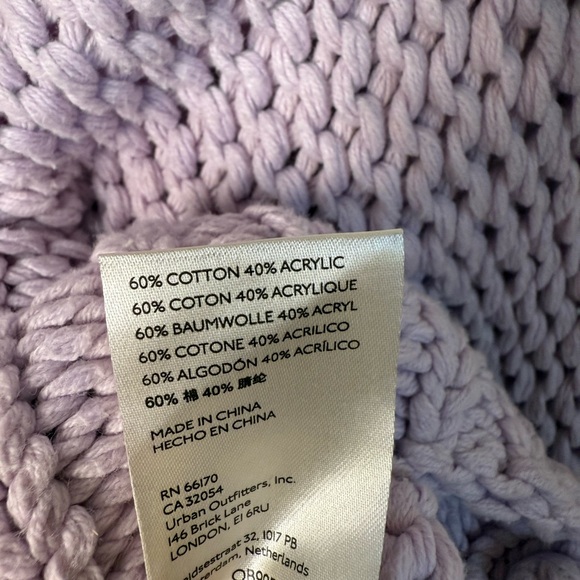 Free People Lilac Cowl Neck Sweater - Picture 4 of 4